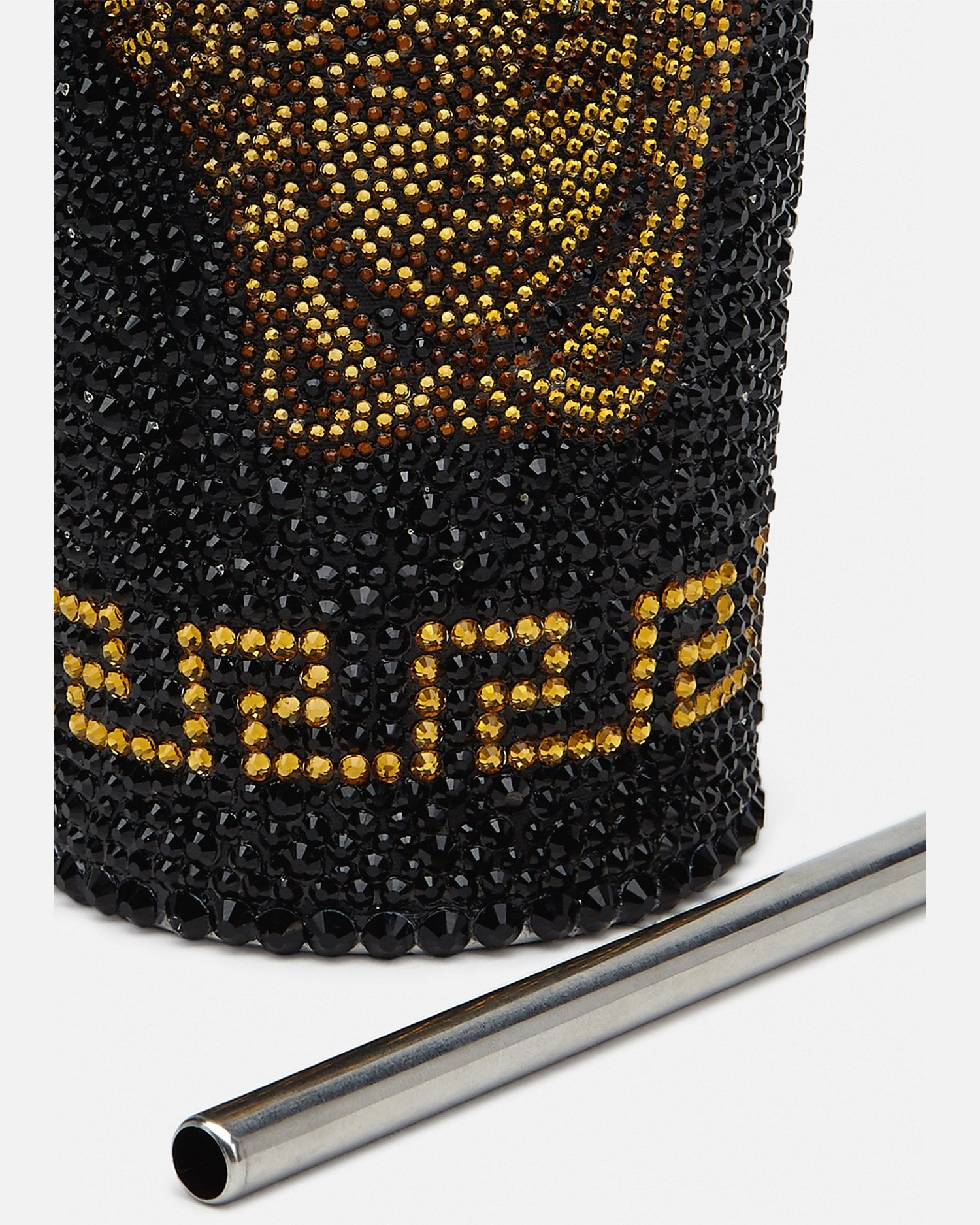 クリスタル メドゥーサ トラベル カップ ブラック,ゴールド | VERSACE JP