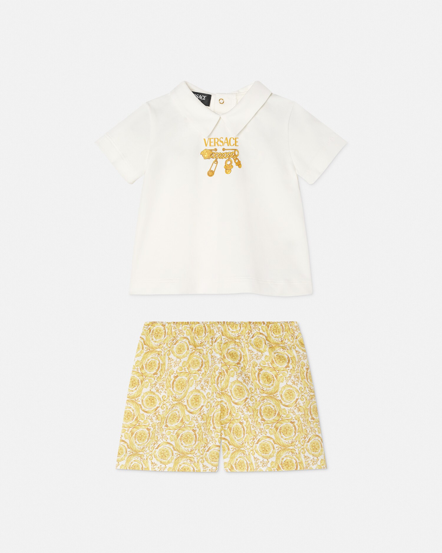 ベビー プリント コットン Tシャツ ドレス | VERSACE JP