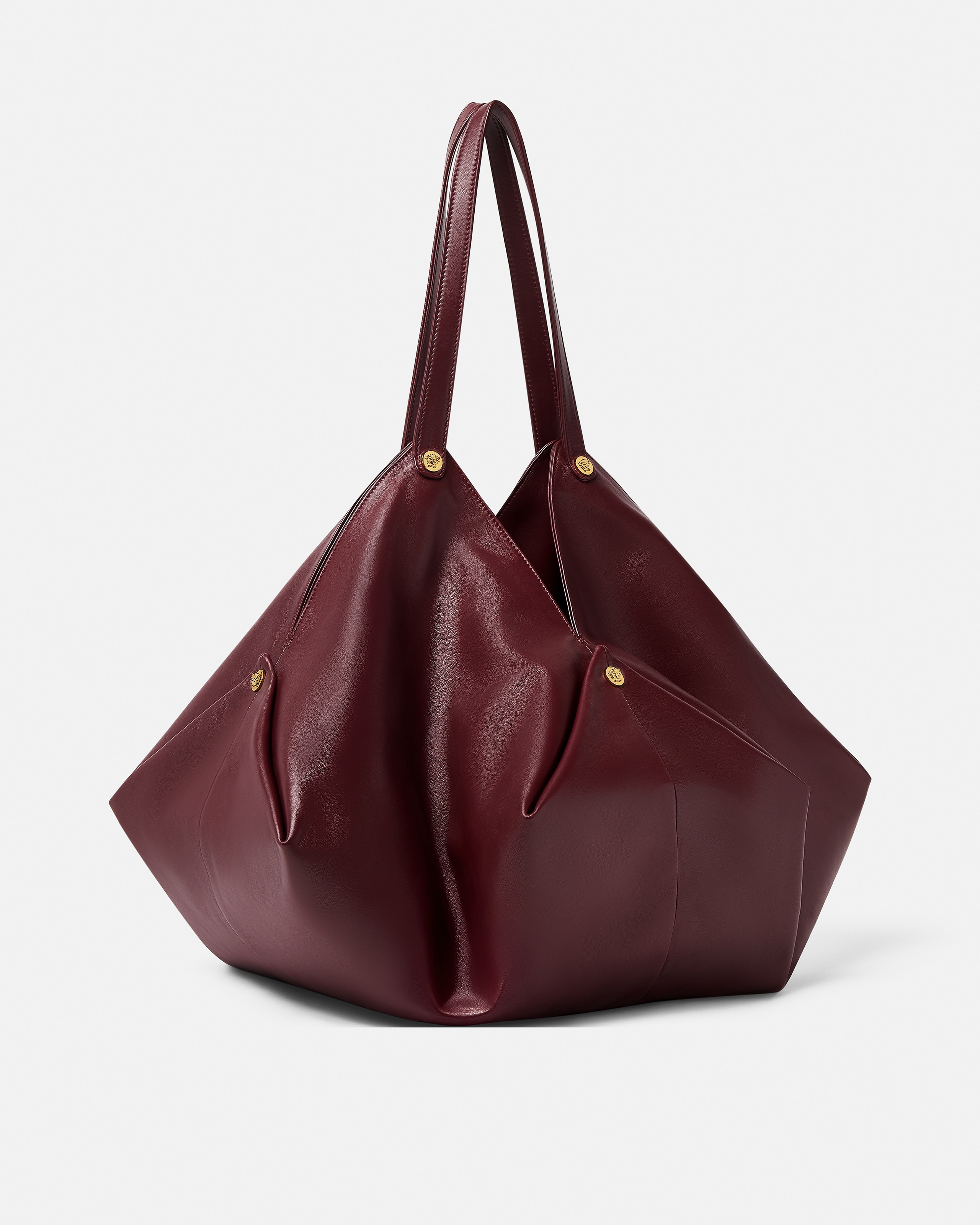 【現行品】VERSACE ヴェルサーチ プロテア ナッパ ショルダーバッグ プロテア ラージ ナッパ ショルダー バッグ ブラウン | VERSACE JP