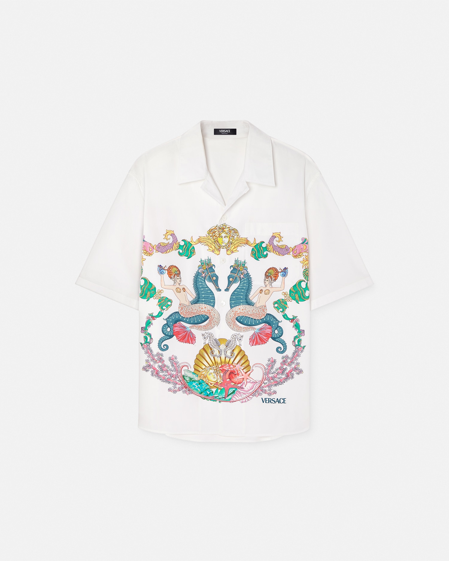 Versace Shirt with Versace Gallery print | Men's Clothing