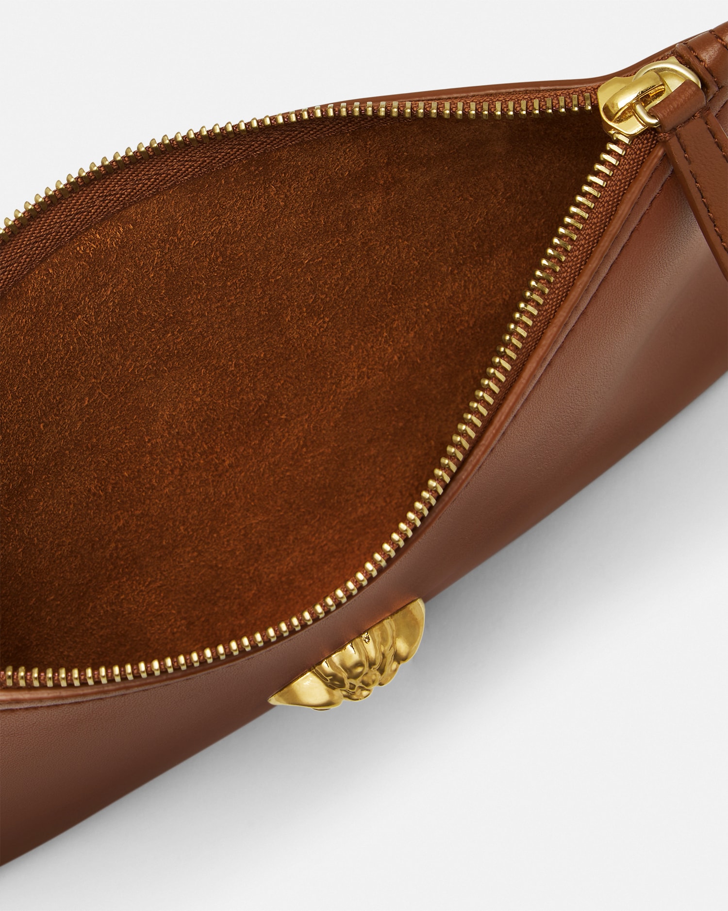 ラ メドゥーサ レザー ポーチ | VERSACE JP