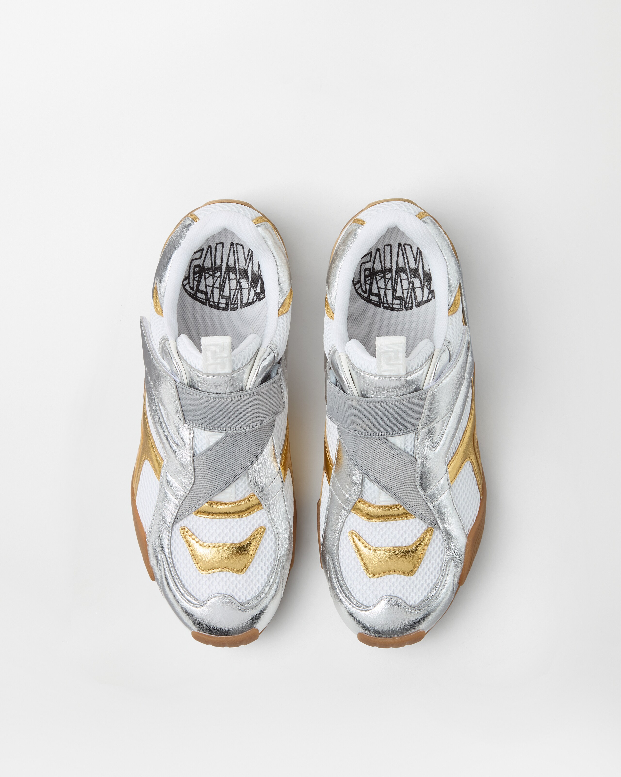 ガラクシア メタリック スニーカー シルバー,ゴールド | VERSACE JP