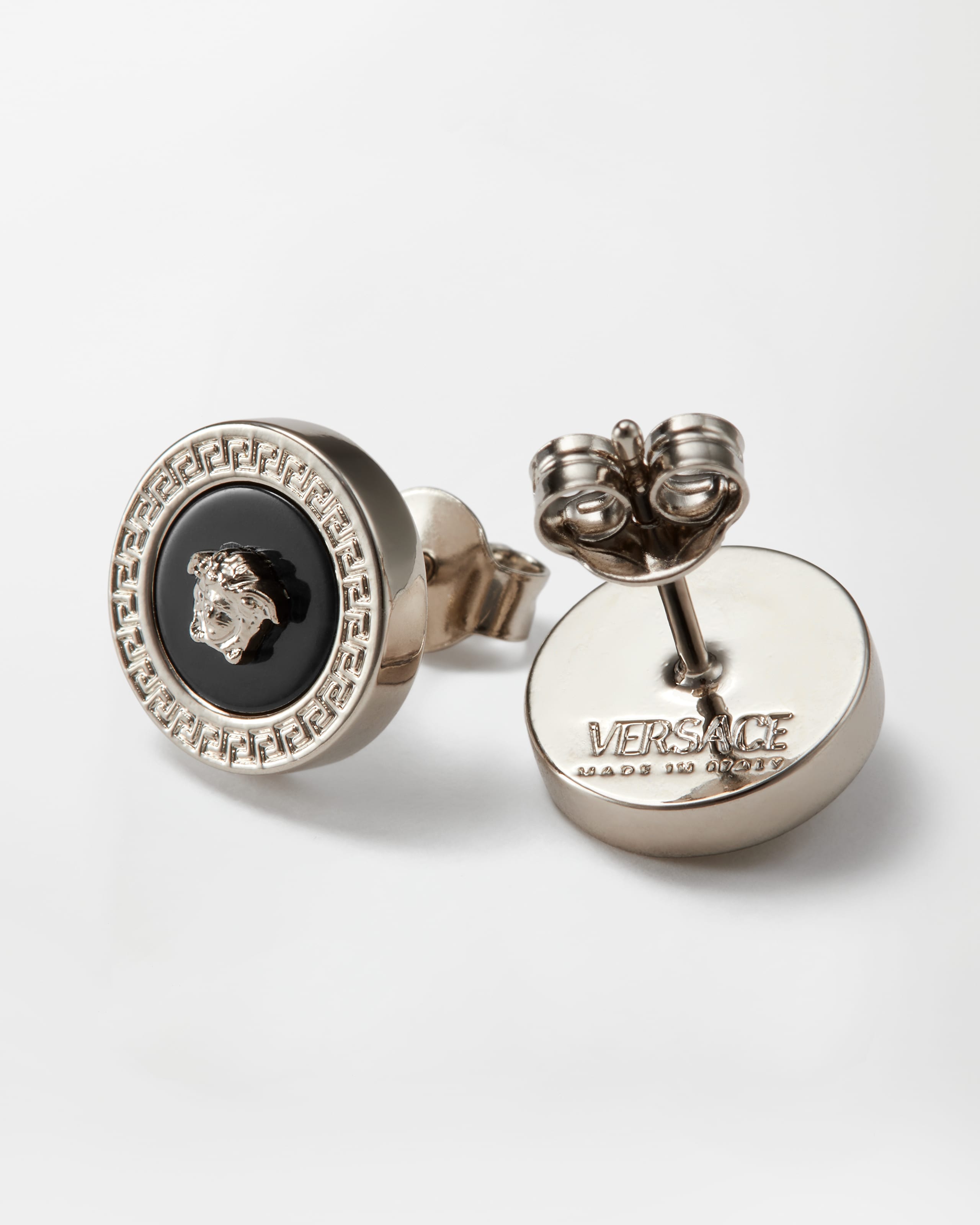 メドゥーサ イヤリング ゴールド,ブラック | VERSACE JP