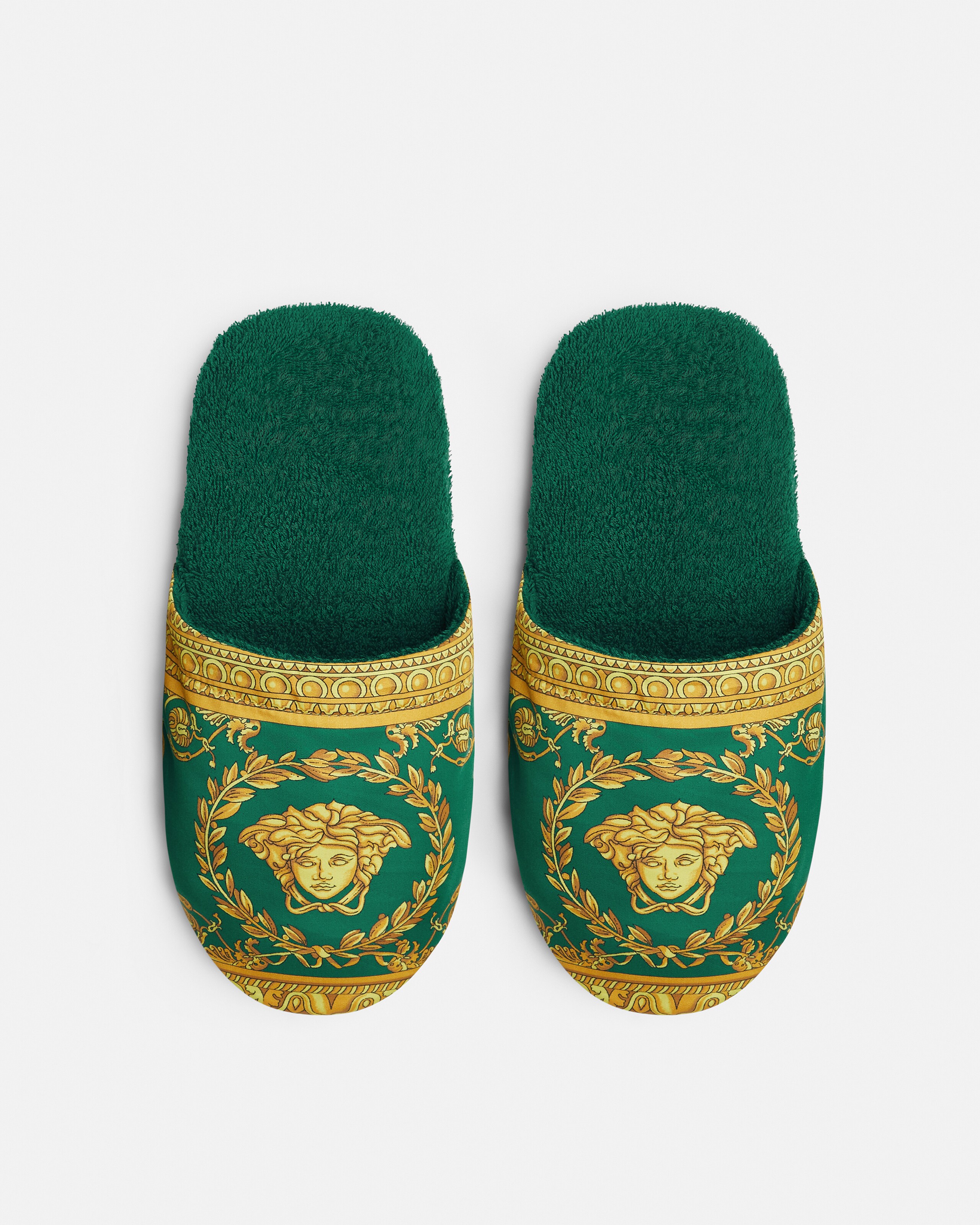 I ♡ バロック スリッパ グリーン | VERSACE JP