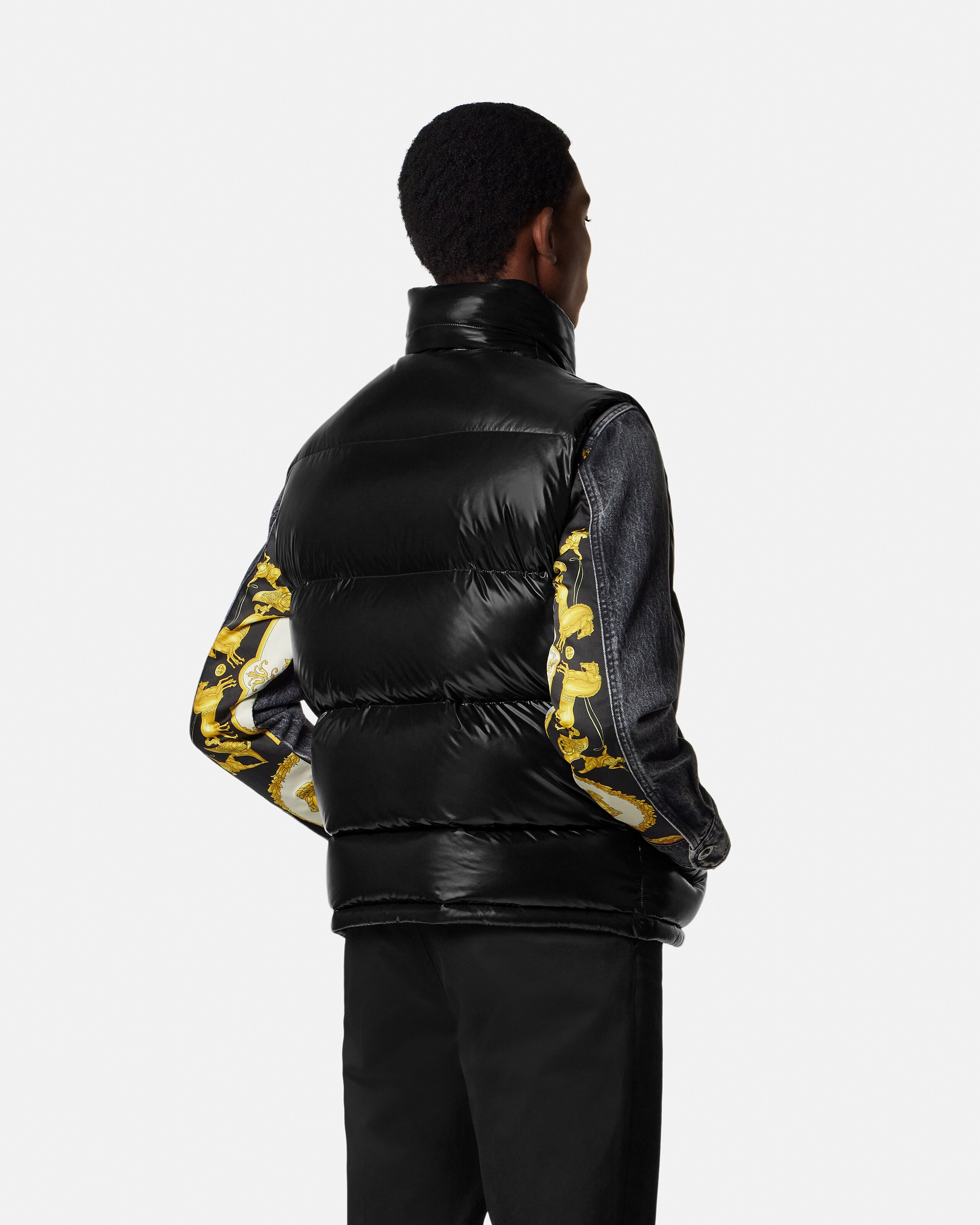 パデット ベスト ブラック | VERSACE JP