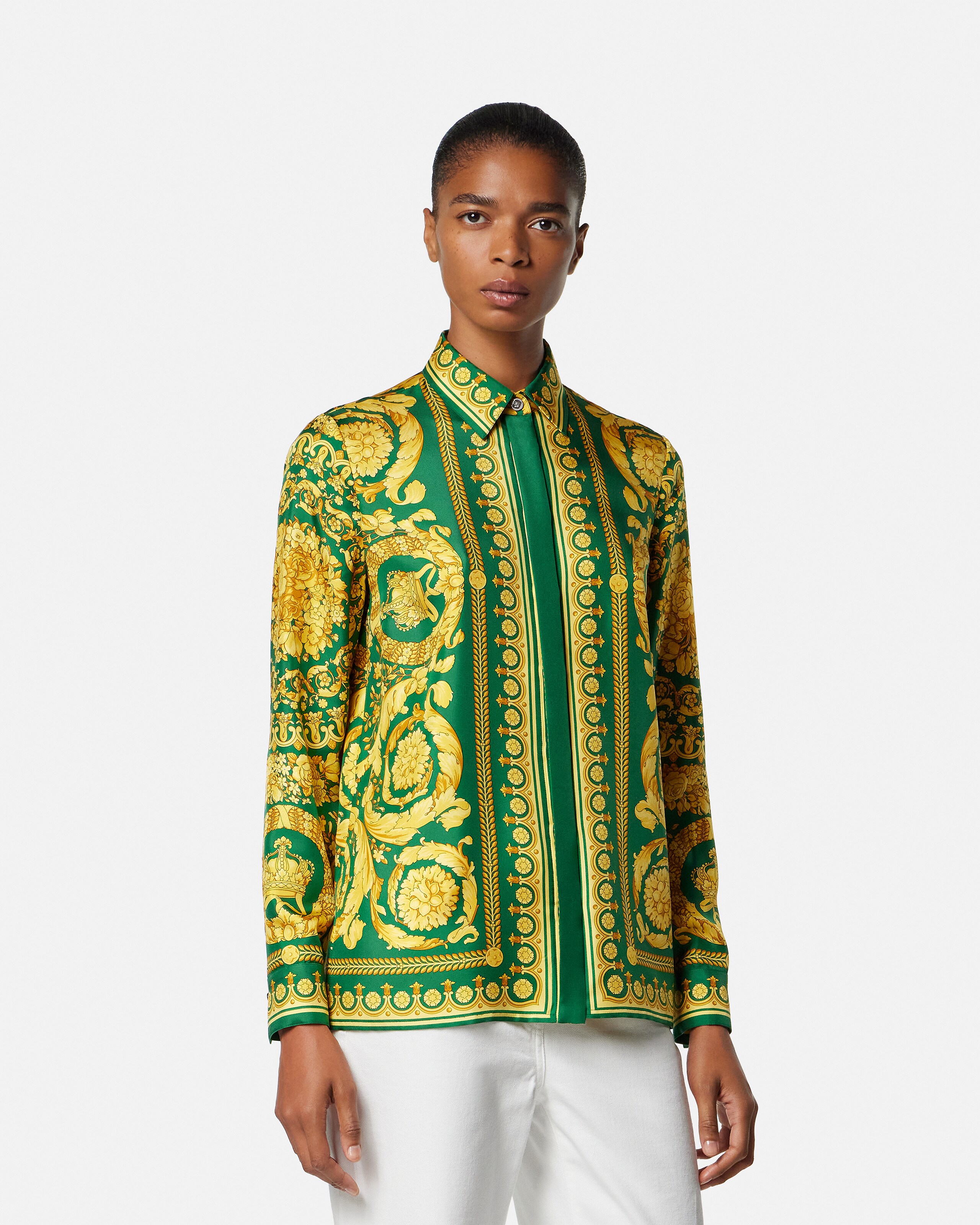 レディース デザイナー シャツ・ブラウス & トップス | ヴェルサーチェ