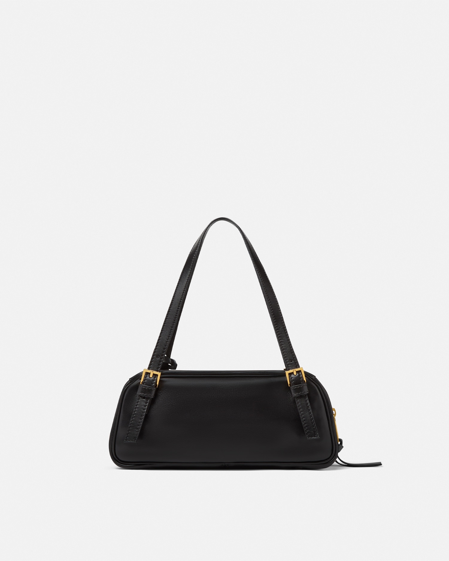 VERSACE ブラック ハンドバッグ 中古・古着通販】VERSACE (ヴェルサーチ) ハンドバッグ ブラック