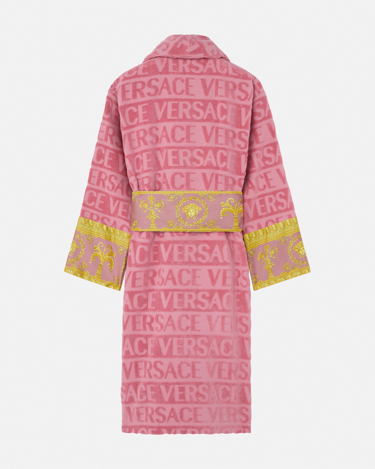 I ♡ バロック バスローブ ピンク | VERSACE JP