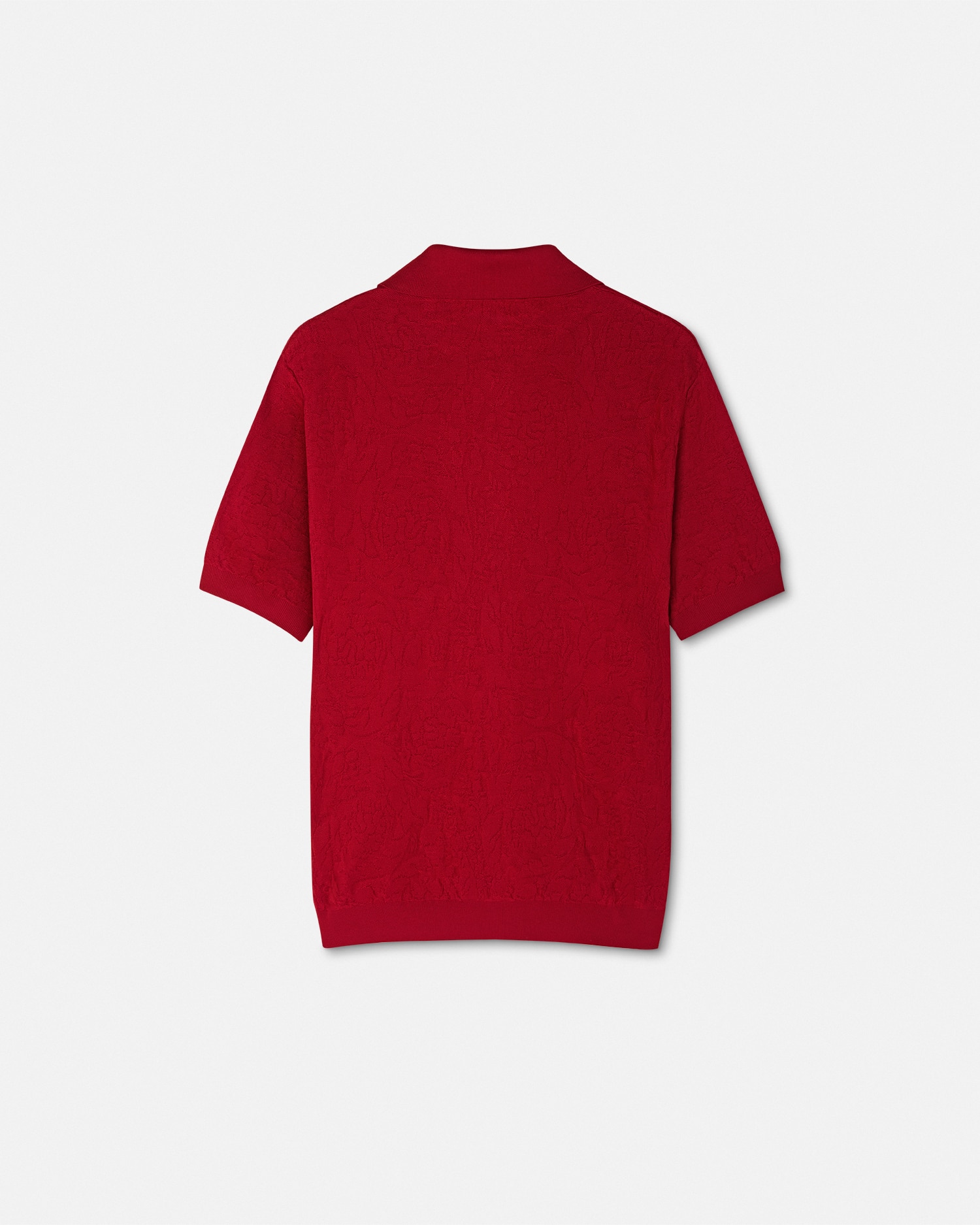 VERSACE◆ニット・セーター(薄手)/XS/ウール/RED/無地 VERSACE(ヴェルサーチェ) / ニット・セーター(薄手)/XS/ウール