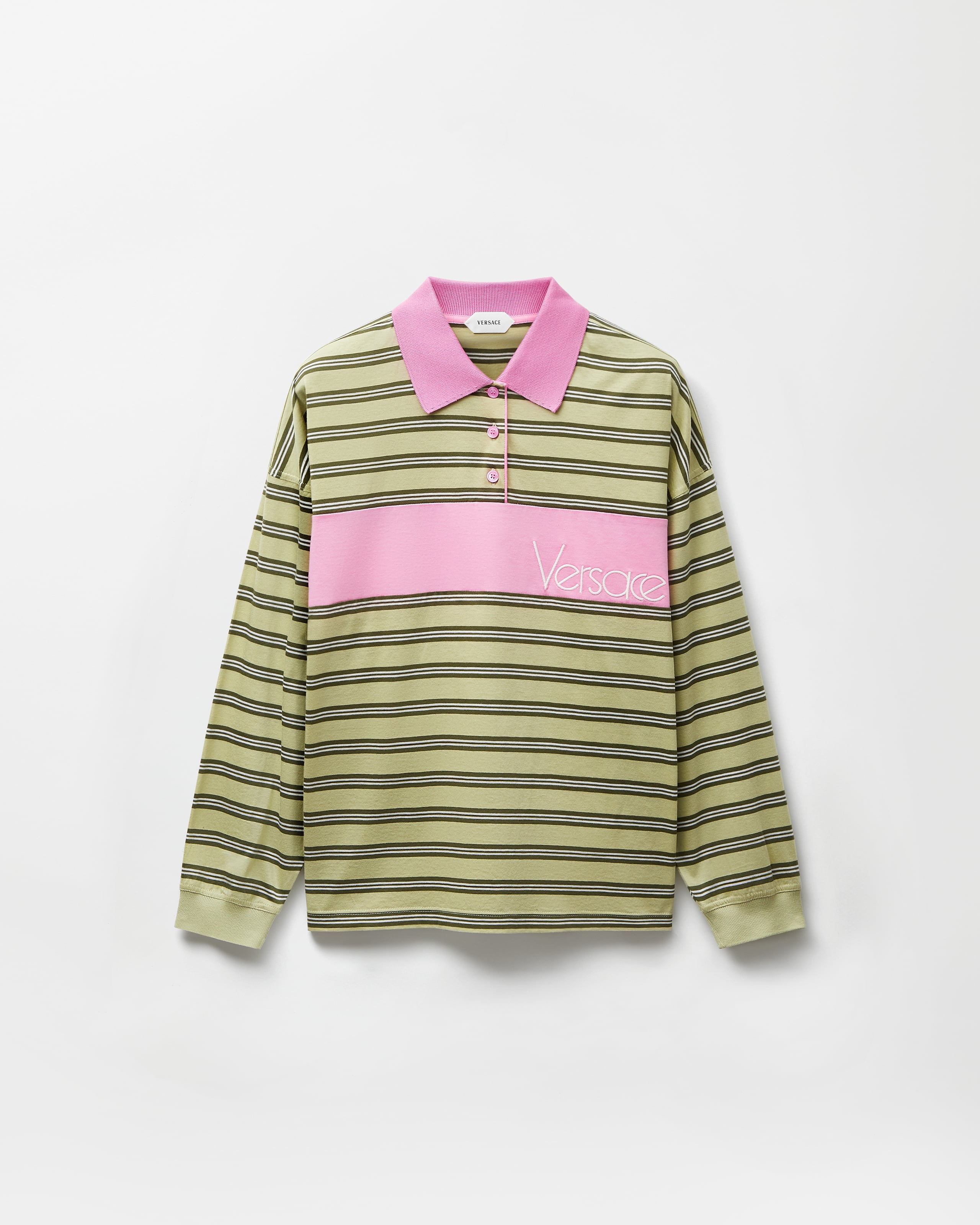 10c29 VERSACE SPORT ヴェルサーチ 半袖シャツ トップス 薄手 ストレッチ イタリア製 レディース 女性服 サイズ42 ベージュu02t 楽天市場】VERSACE（Tシャツ・カットソー｜トップス）：レディース