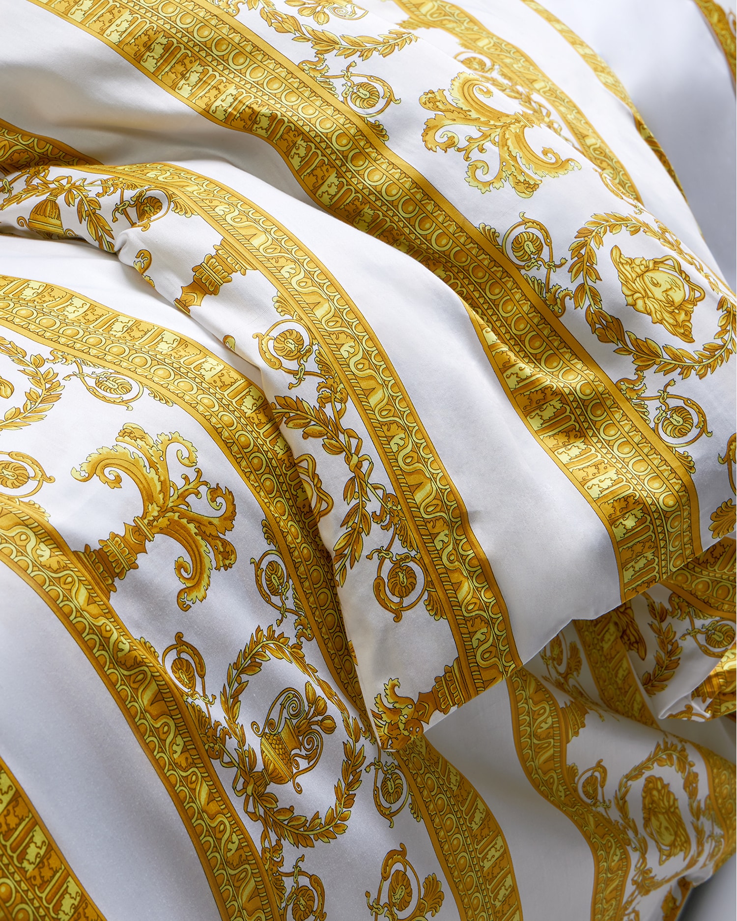 I ♡ バロック クイーン デュヴェ カバー ホワイト | VERSACE JP