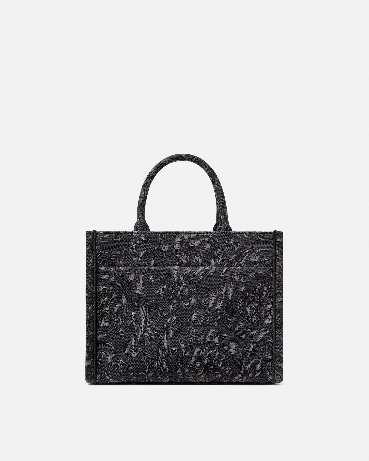 【極美品】ヴェルサーチ バロッコ アテナ 2way ハンドバッグ ショルダー 黒 バロッコ アテナ VERSACE(ヴェルサーチェ) バッグ・カバン