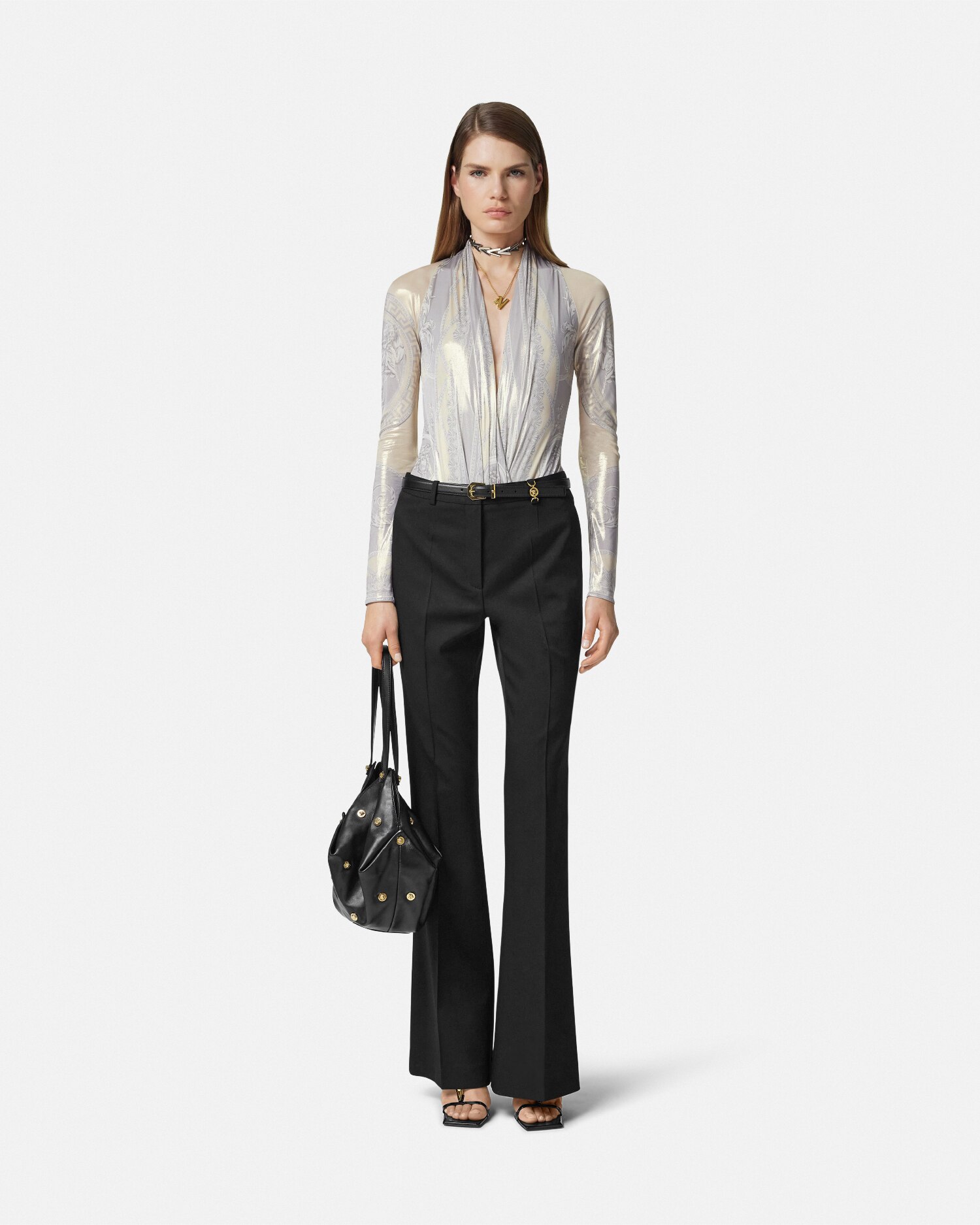 VERSUS VERSACE ヴェルサスヴェルサーチ レオタード ボディスーツ