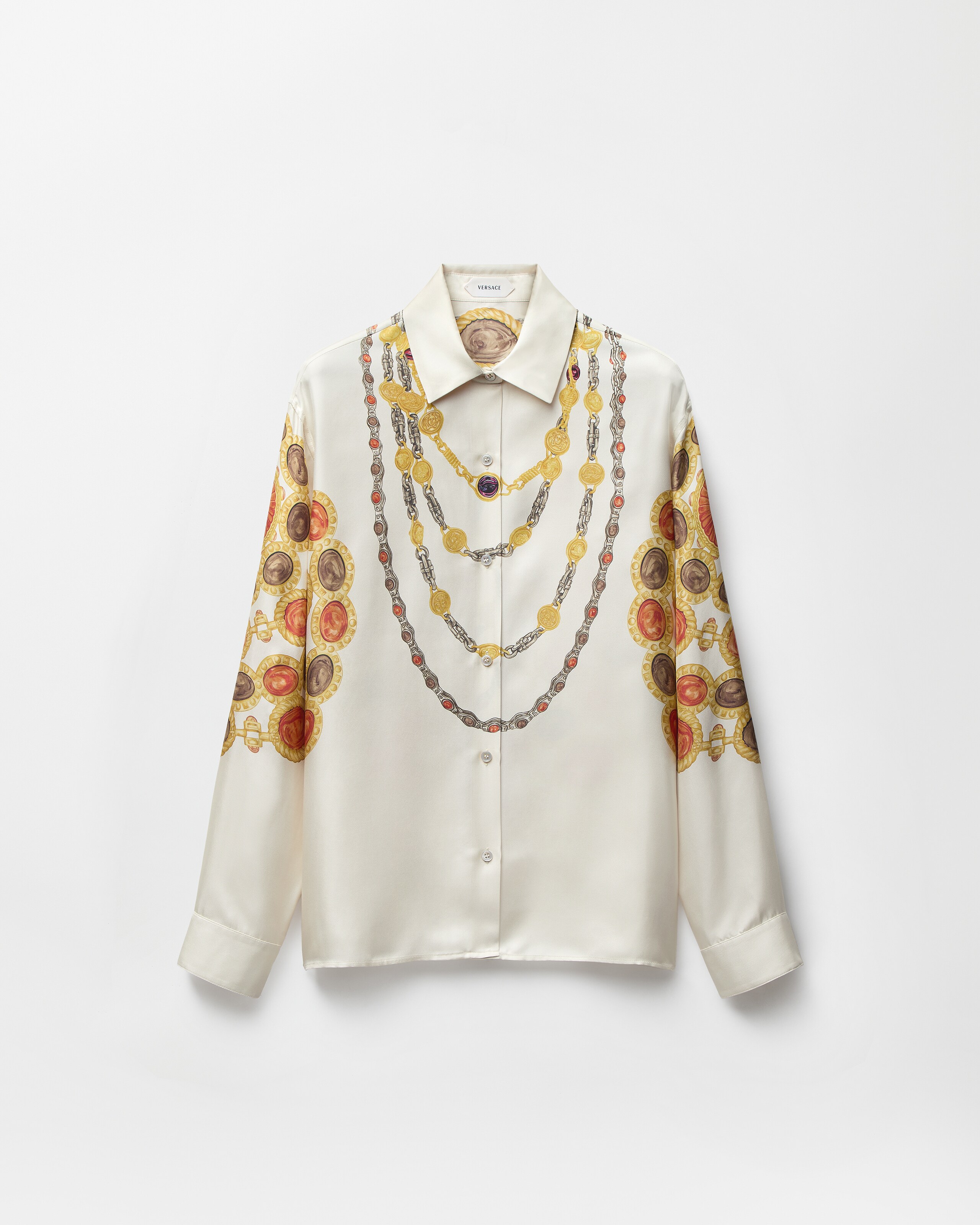 ジャンニヴェルサーチ シャツ ブラウス ノースリーブ レディース 42(M相当) Gianni Versace - ジャンニヴェルサーチ シャツ ブラウス ノースリーブ