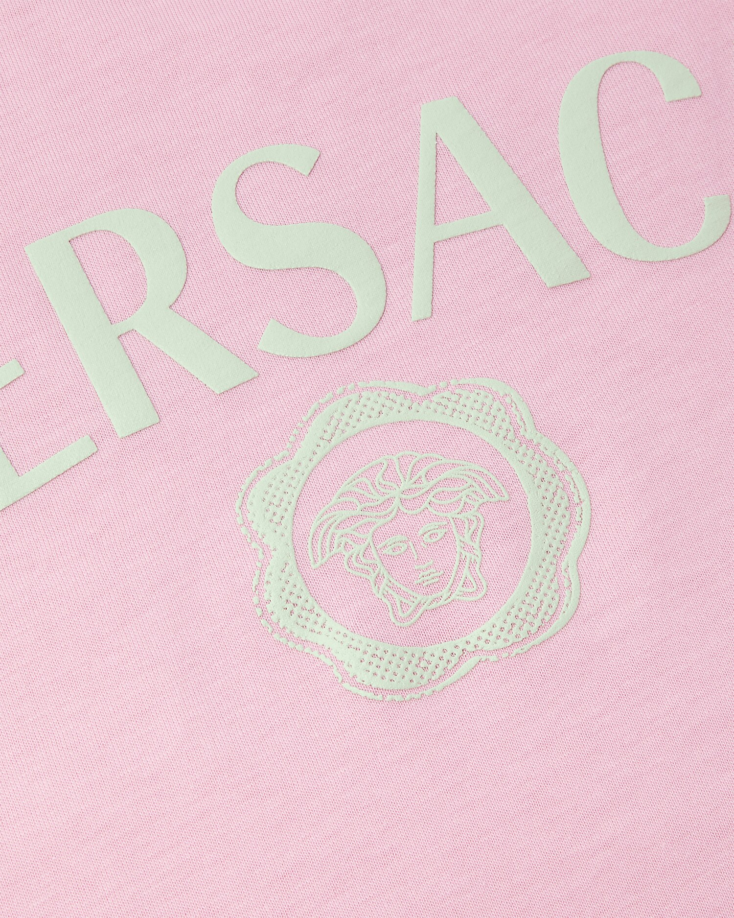 Tシャツ ヴェルサーチェ ロゴ キッズ ブルー,イエロー | VERSACE JP
