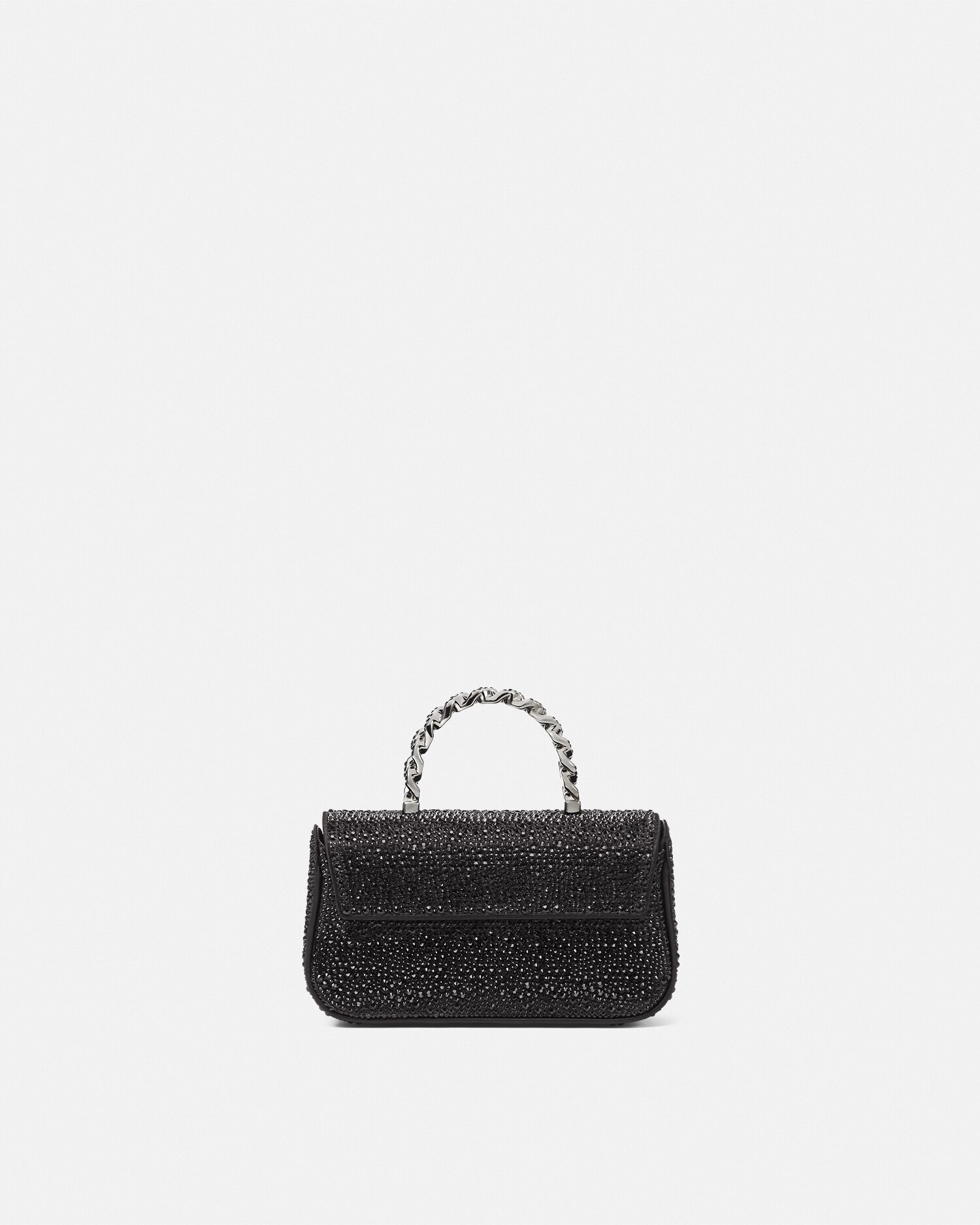 VERSACE クリスタル ラ メドゥーサ ミニハンドバッグ オレンジ VERSACE クリスタル ラ メドゥーサ ミニハンドバッグ オレンジ