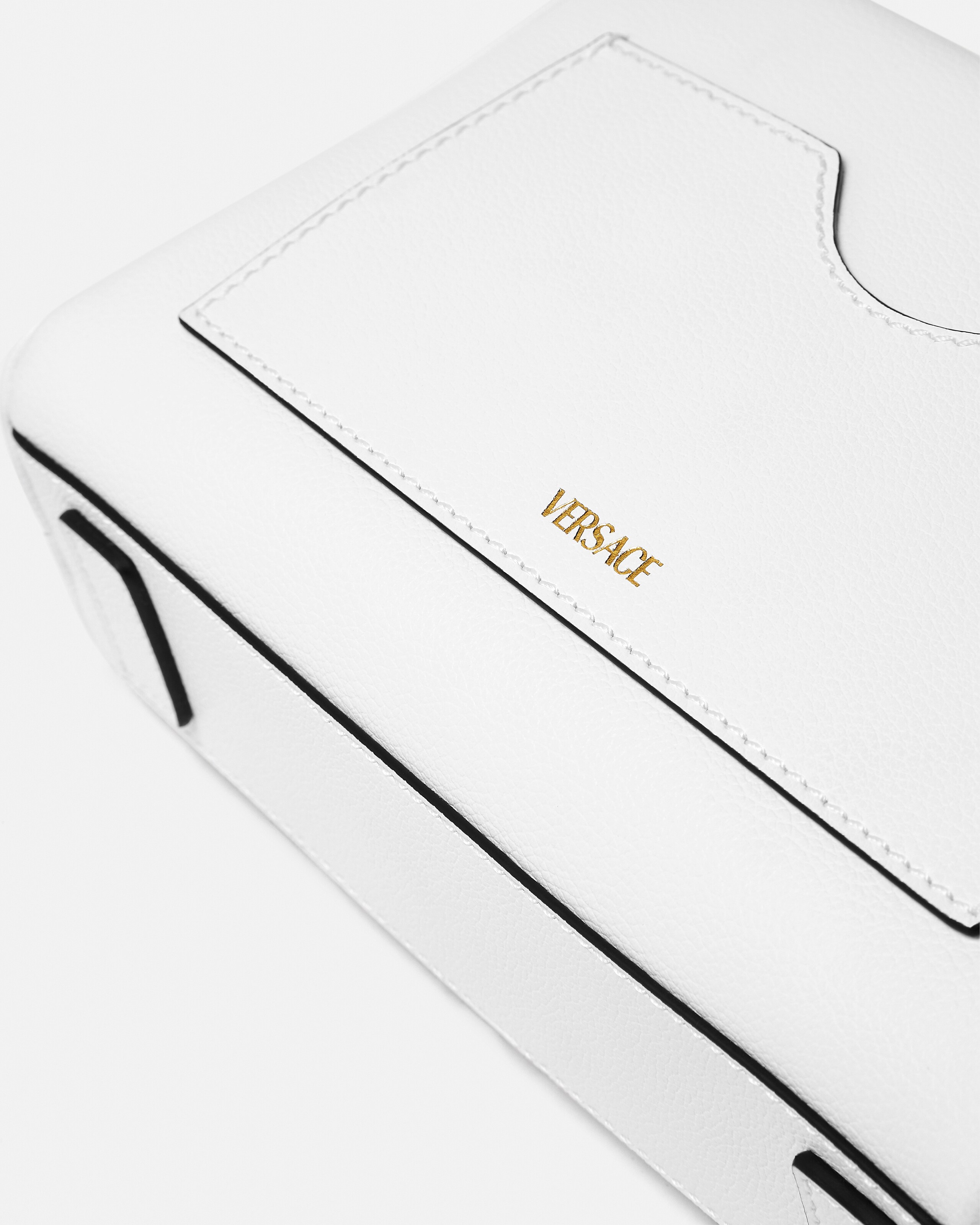 ラ メドゥーサ レザー ボストン バッグ | VERSACE JP