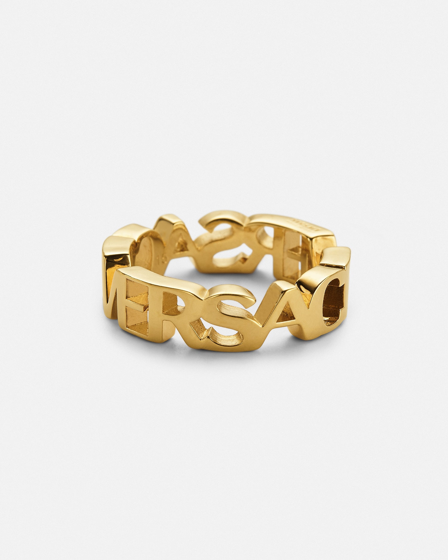 L00486◇　VERSACE　チェーンリング　ヴェルサーチェ　22号 VERSACE ヴェルサーチ ヴェルサーチェ リング 指輪 メンズ