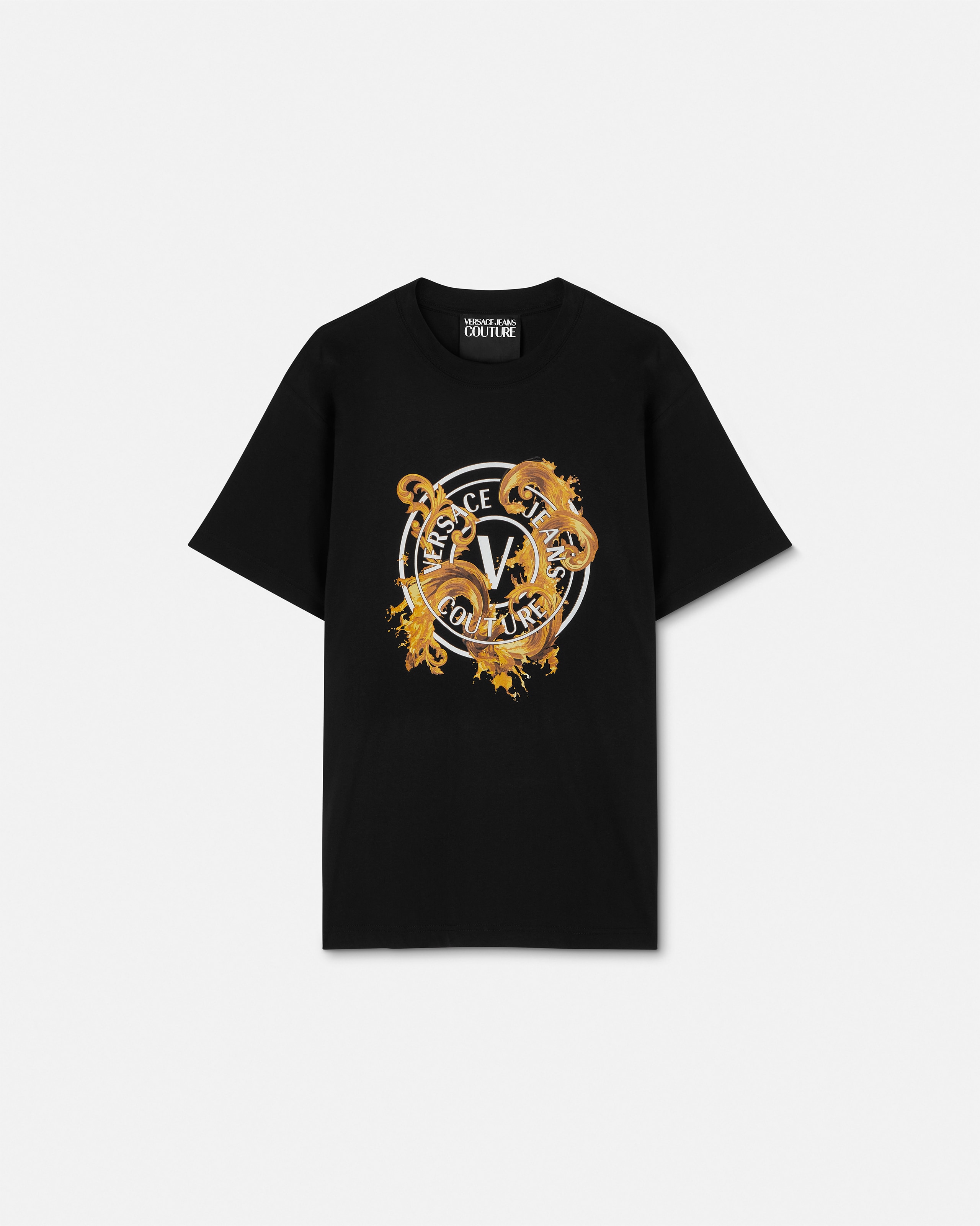 VERSACE ゴールド装飾 ポロシャツ ボーイズデザイナーTシャツ & ポロシャツ | ヴェルサーチェ 日本