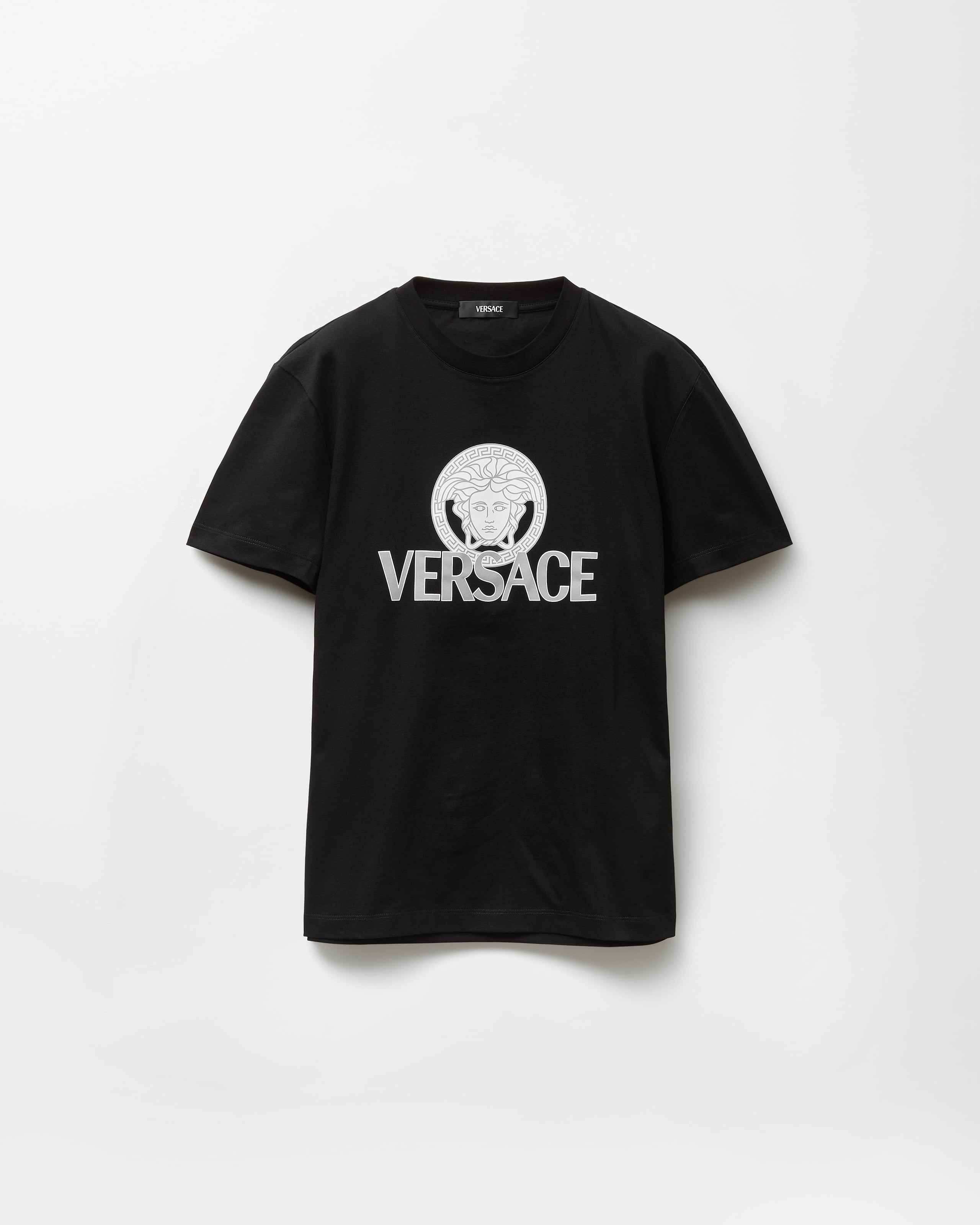 プリント コットンジャージー Tシャツ ホワイト | VERSACE JP