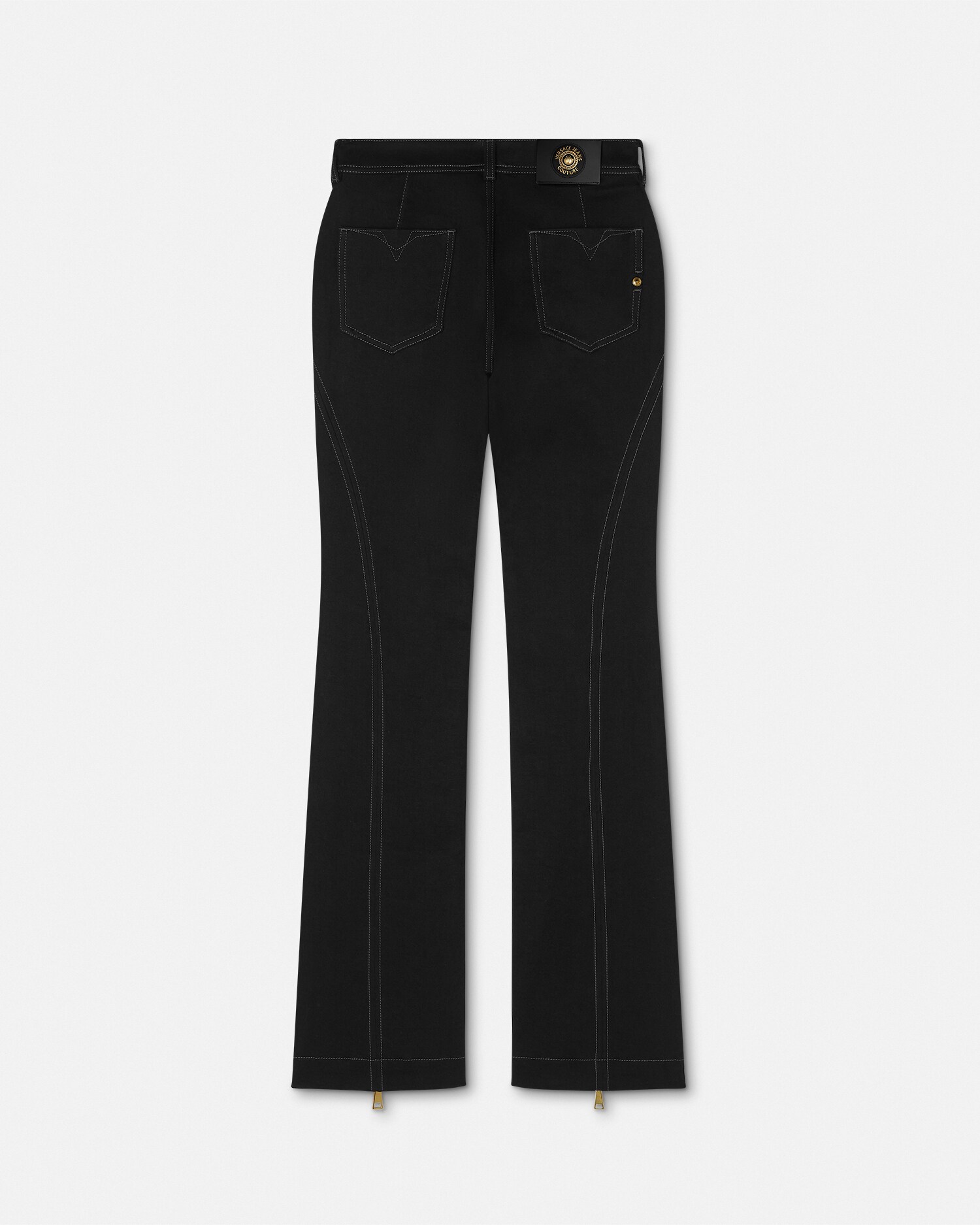 【極美品】 ジャンニヴェルサーチクチュール　パンツ　レギンス　総柄　花柄　m 極美品】 ジャンニヴェルサーチクチュール パンツ レギンス 総柄