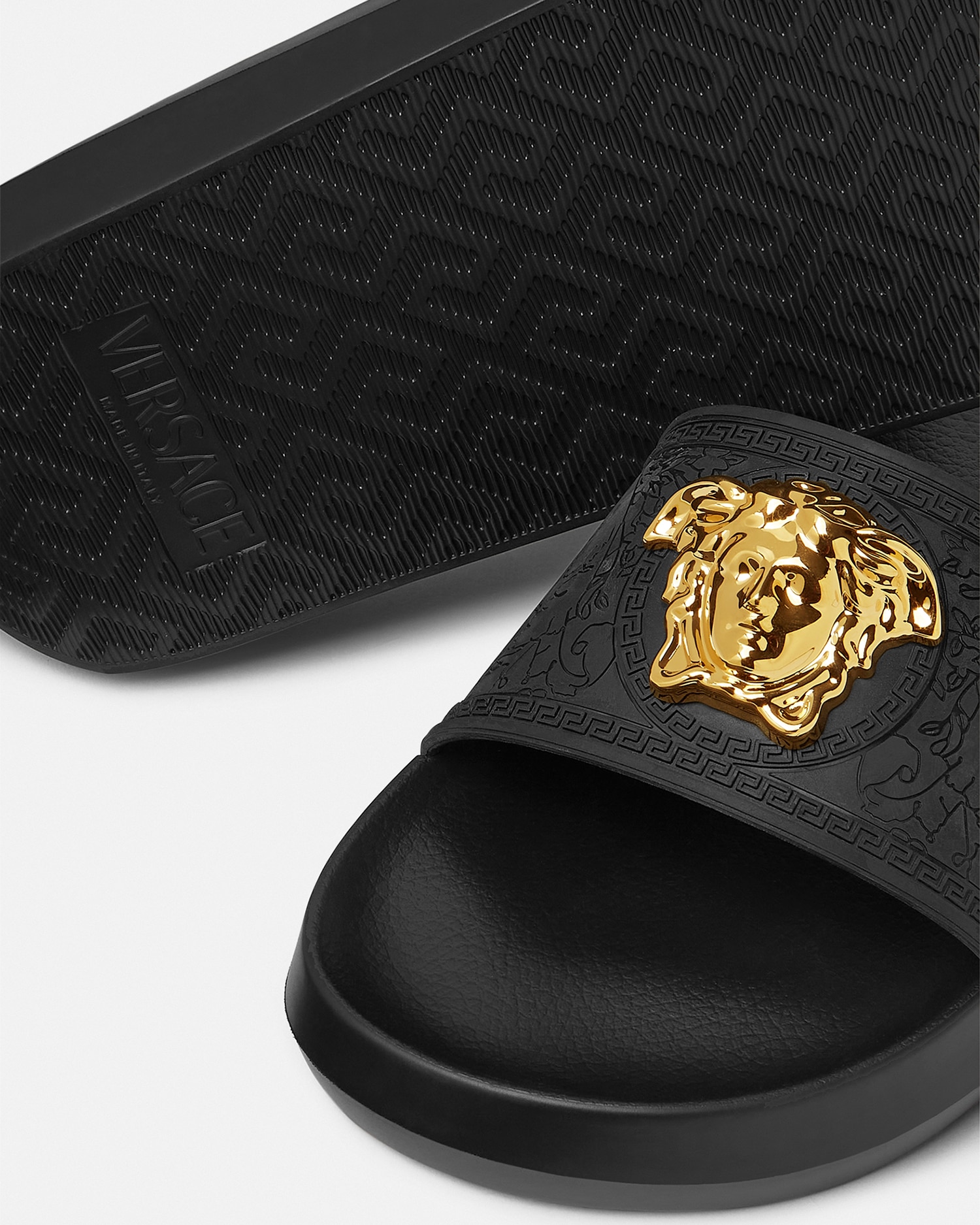 VERSACE ヴェルサーチ サンダル パラッツォ スライダーサンダル