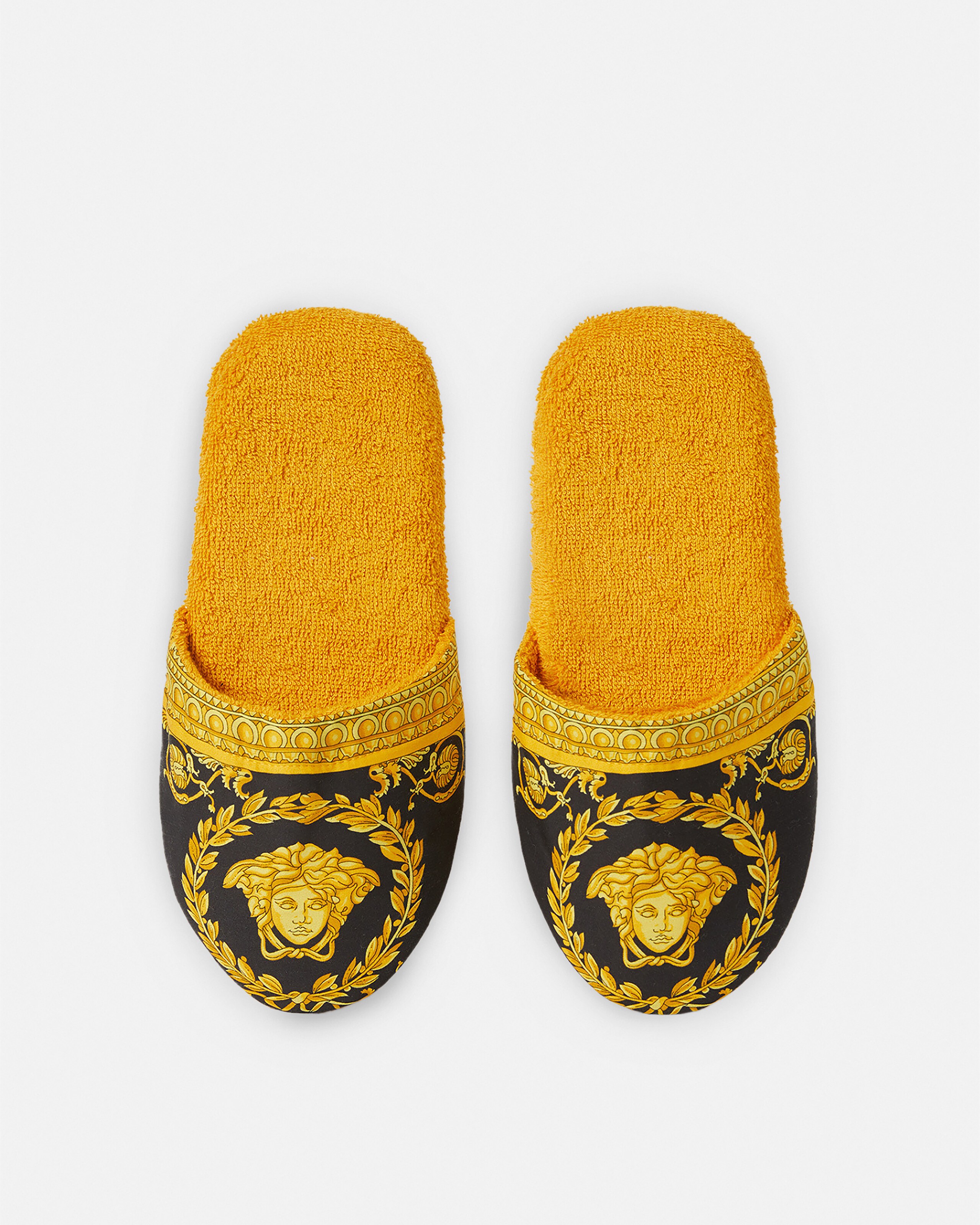 I ♡ バロック スリッパ ブラック | VERSACE JP