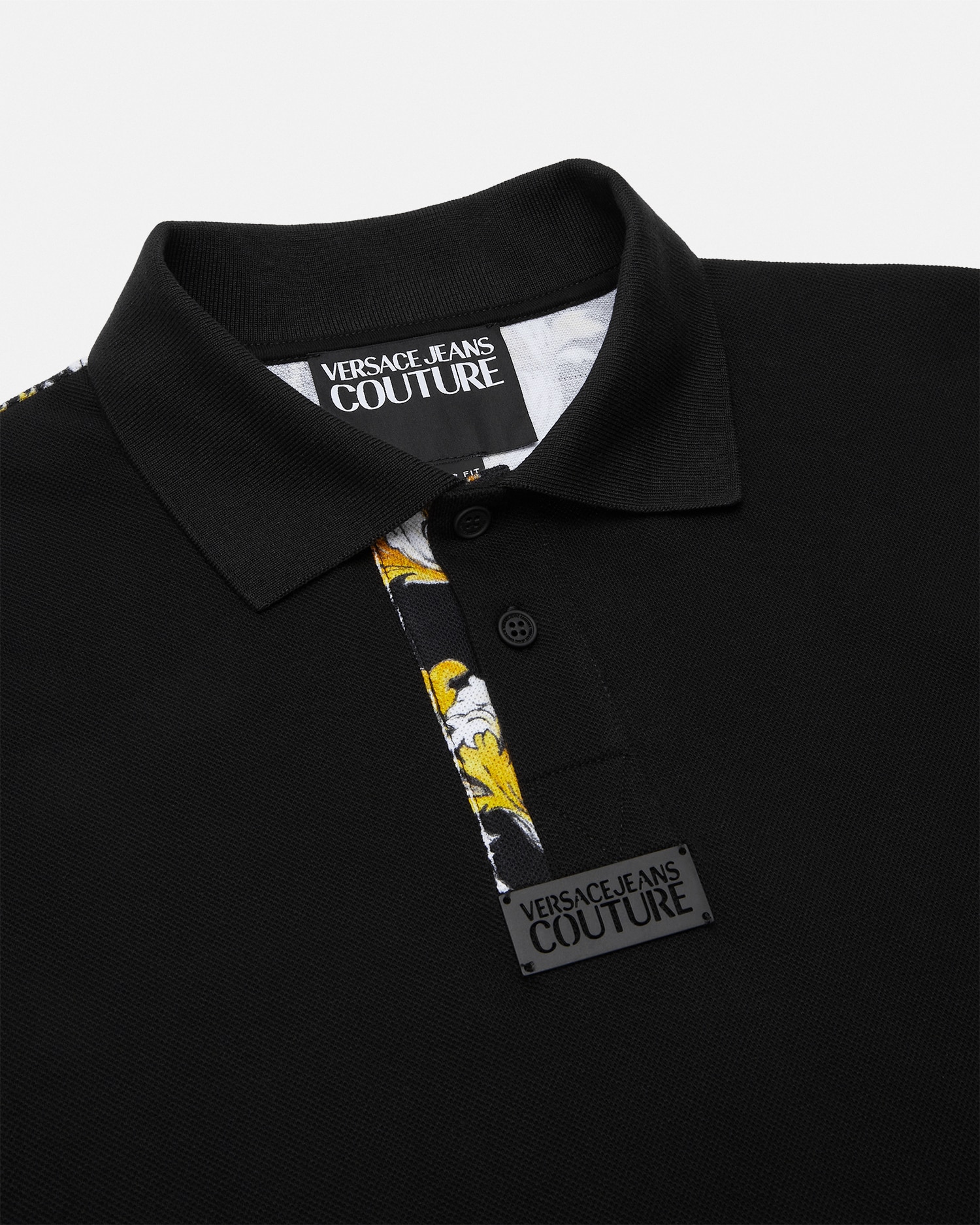 ★VERSACE★アウトライン バロッコ ポロ シャツ ポロシャツ アウトライン バロッコ | VERSACE JP