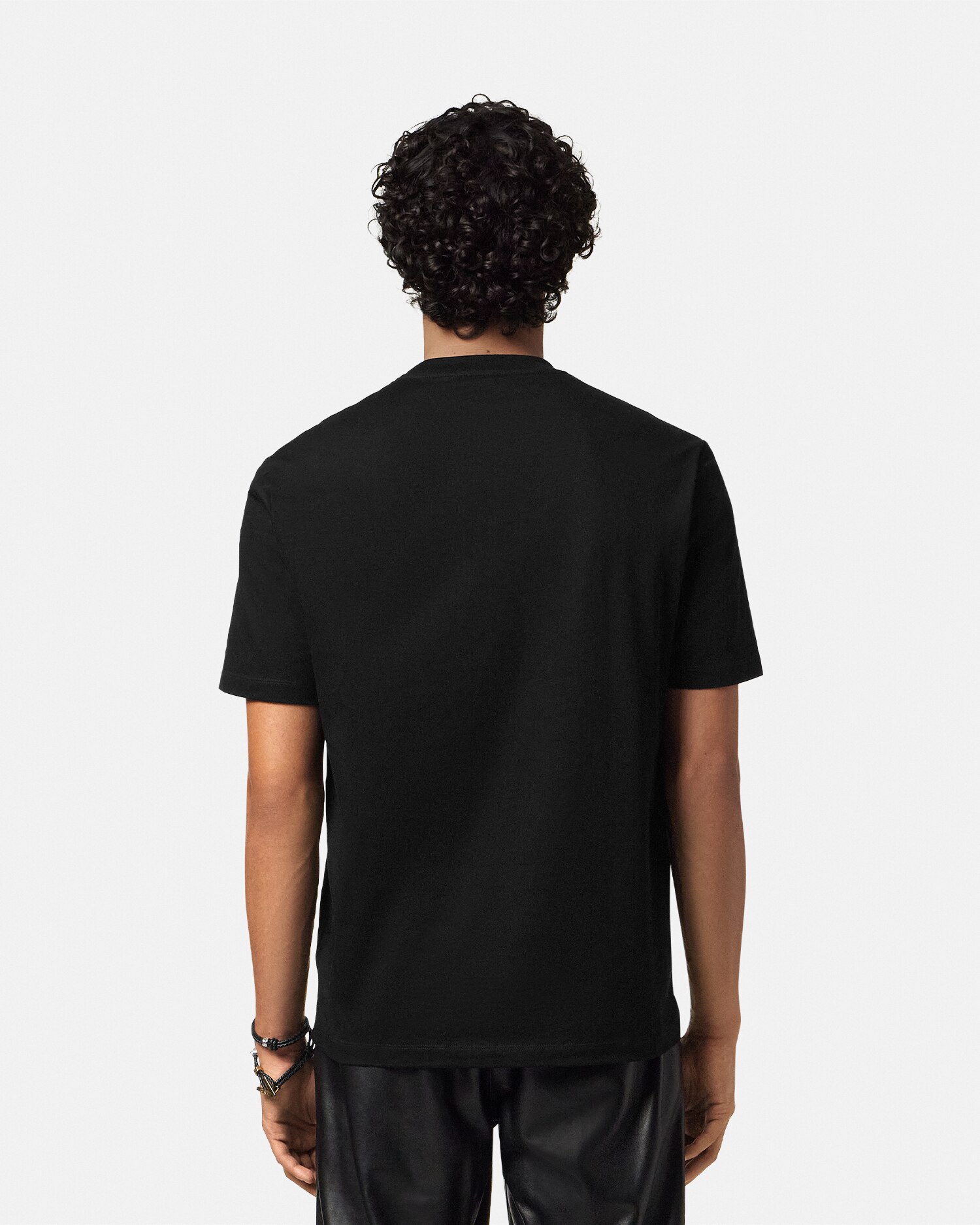 【VERSACE/ヴェルサーチェ】チェーンクレストTシャツ 2色展開 90_1013302-