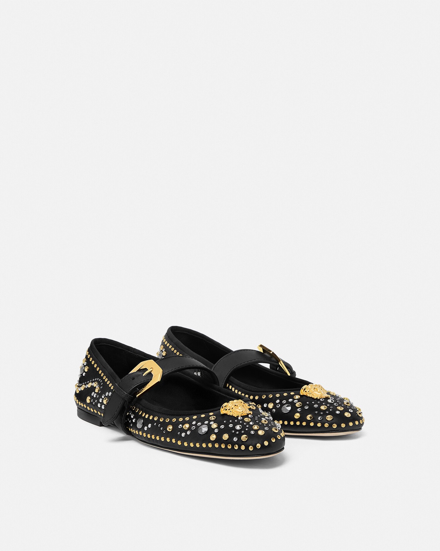 ◆入手困難◆【VERSACE】La Medusa プリント レザーサンダル レディース メドゥーサ シューズ | ヴェルサーチェ 日本