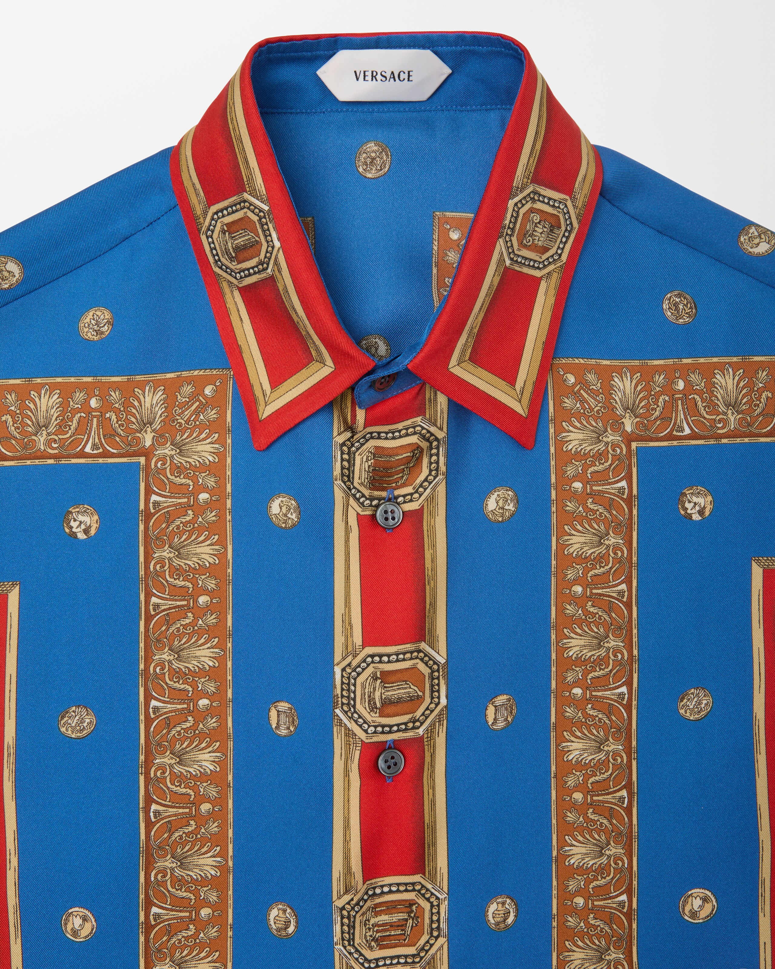 メンズ デザイナー シャツ | ヴェルサーチェ 日本 ヴェルサーチシャツ 