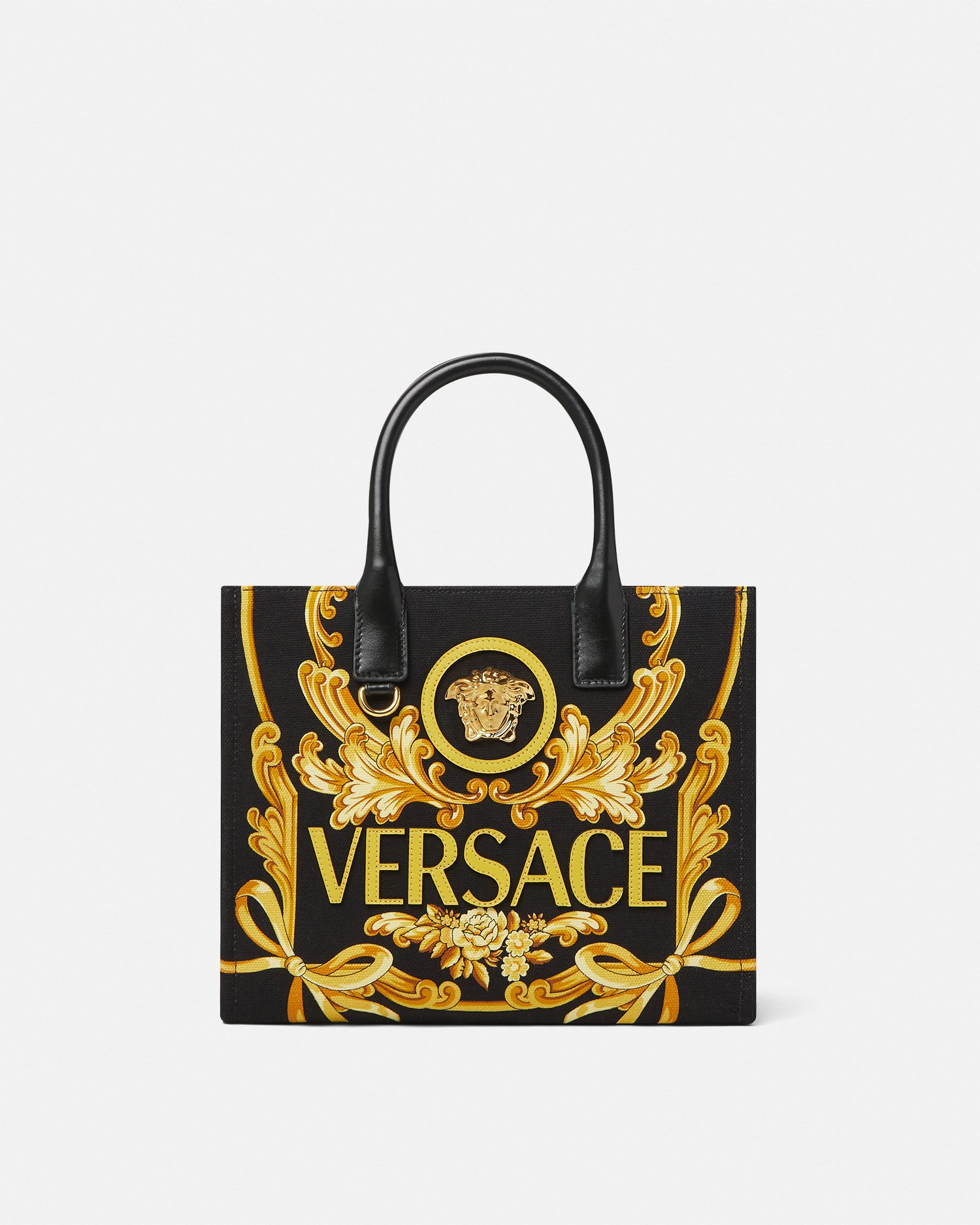 【VERSACE】スモール トート バッグ カメオ ラ メドゥーサ スモール トート バッグ カメオ ラ メドゥーサ | VERSACE JP